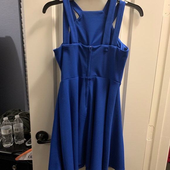 Blue party dress - Picture 1 of 2
